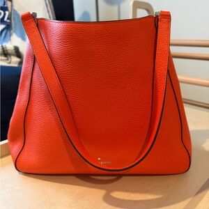 Kate Spade Orange Leather Women's Bag